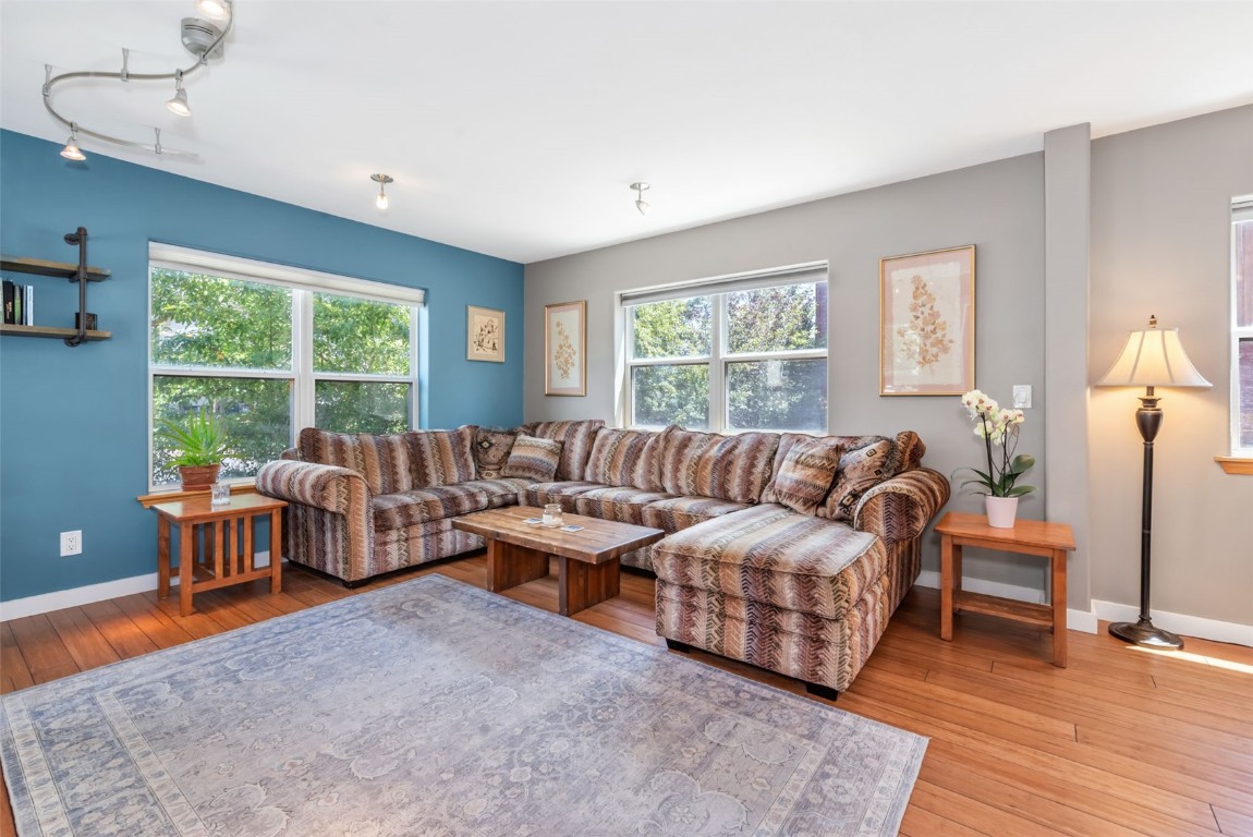 2981 Abbey Road Steamboat Springs, CO 80487 - Photo 2 of 27 a living room with furniture and a large window