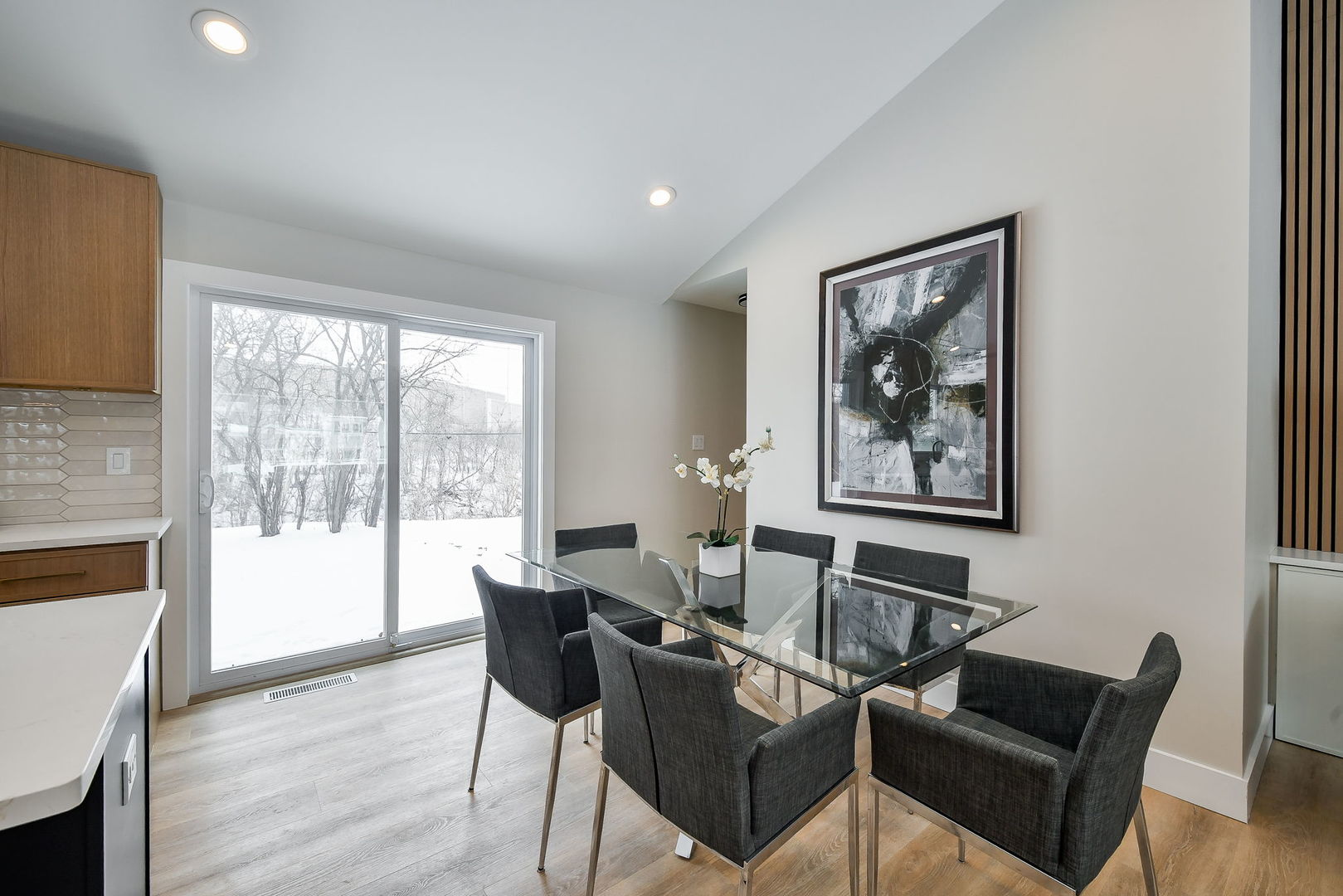 5740 Ridgewood Drive Western Springs, IL 60558 - Photo 11 of 25 a dining room with furniture and wooden floor
