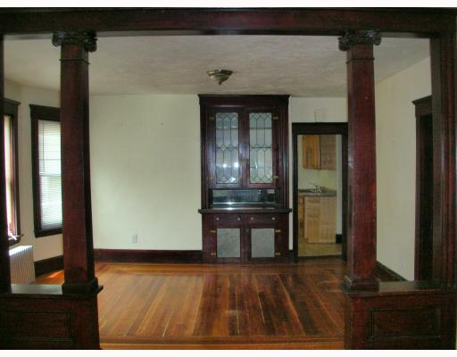 223 Front Street Woonsocket, RI 02895 - Photo 5 of 12 Dining Room. original detail, built in china closet