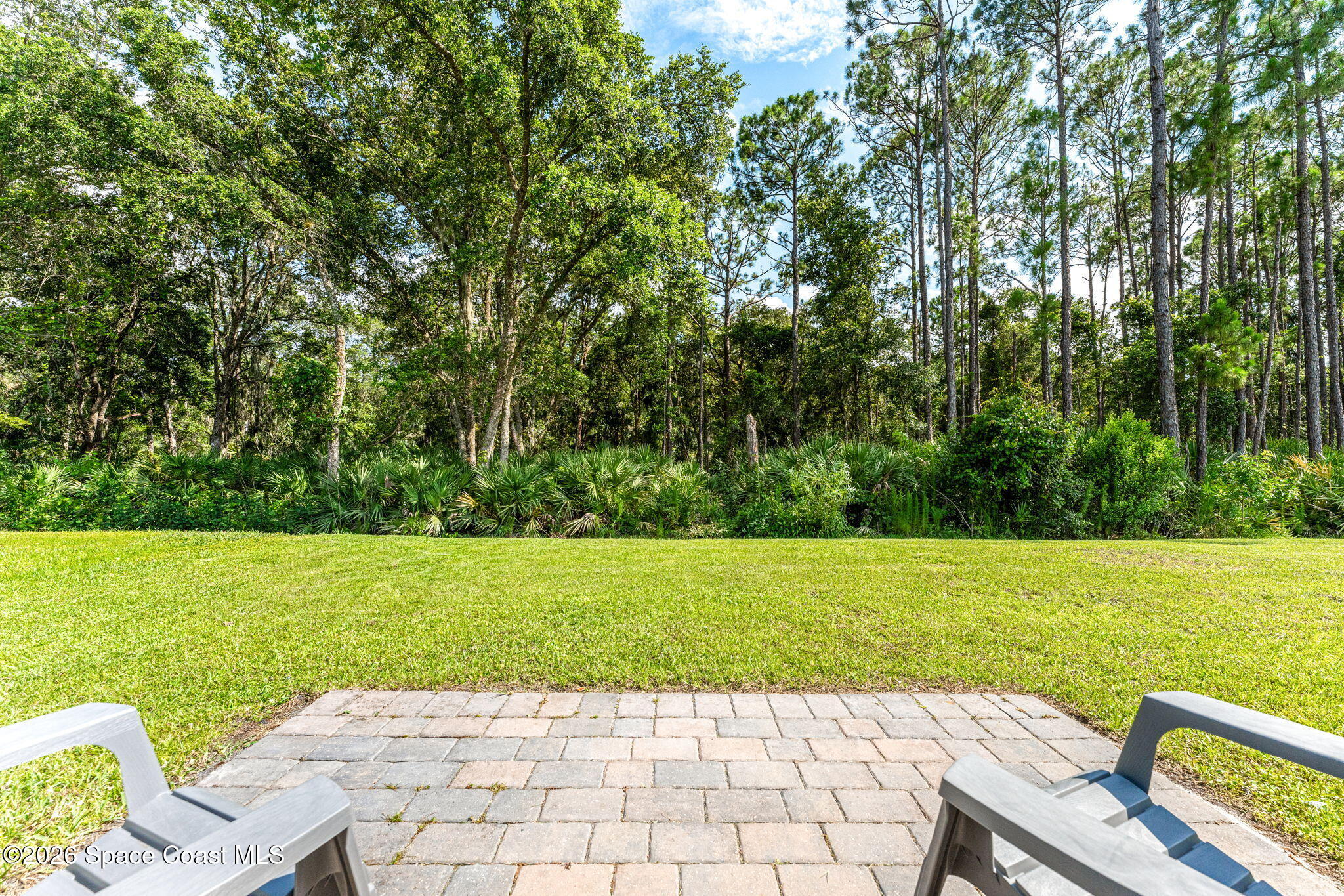 1219 Moscato Drive Titusville, FL 32780 - Photo 18 of 21 a view of a backyard with a garden