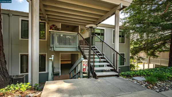 a view of outdoor space and deck