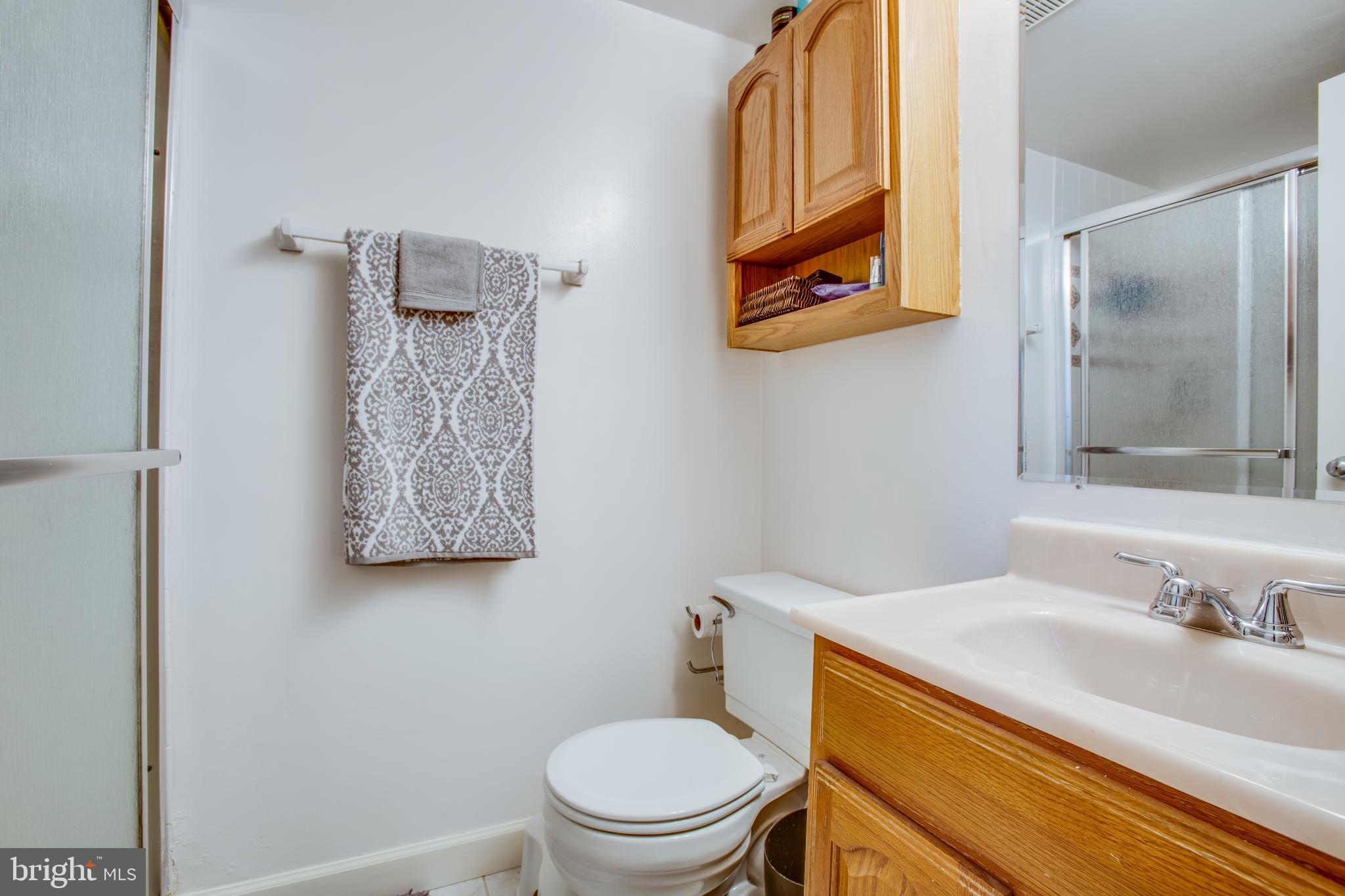 11623 Stoneview Square, Unit 11C Reston, VA 20191 - Photo 14 of 28 Master Bath with walk-in shower