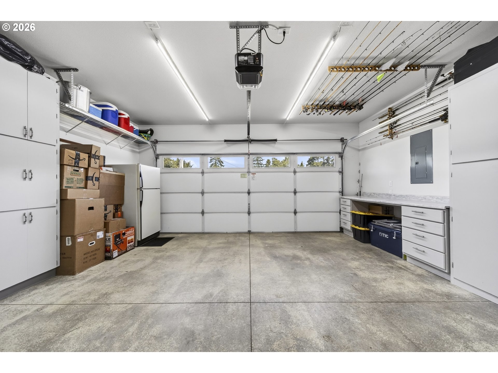 829 Jacobson Way Lakeside, OR 97449 - Photo 24 of 39 a view of a garage