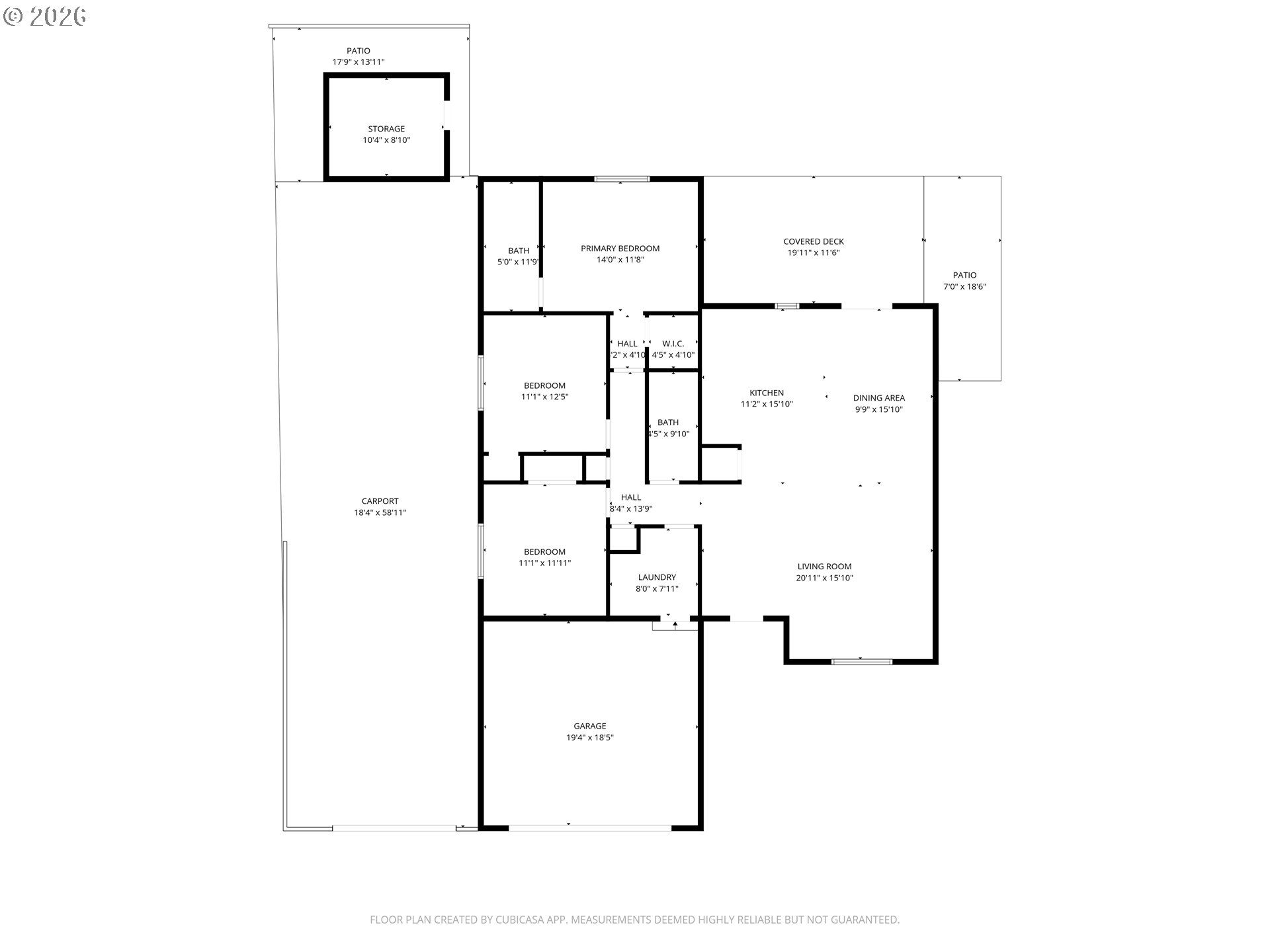 829 Jacobson Way Lakeside, OR 97449 - Photo 39 of 39 a picture of a floor plan