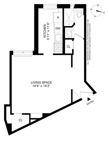$249,000 | 585 West 214th Street, Unit 1A | Inwood