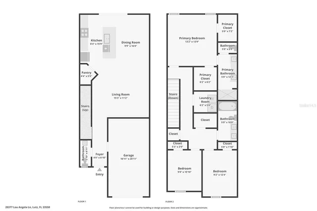 $2,250 | 20377 Lou Angela Lane, Lutz, FL 33558