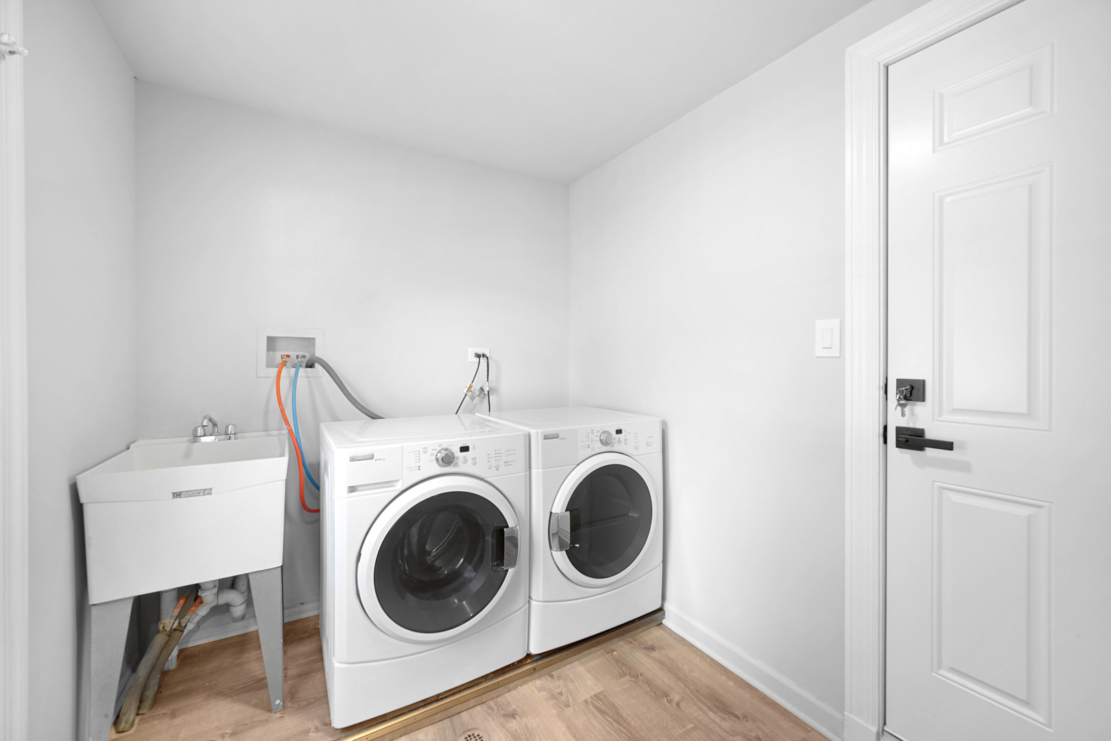 618 Revere Road Glenview, IL 60025 - Photo 20 of 22 a utility room with dryer and washer
