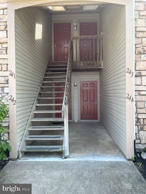 243 Tavistock Road Cherry Hill, NJ 08034 - Photo 2 of 27 Staircase up to Condominium