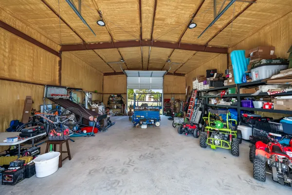 a view of a storage room with a lot of stuff