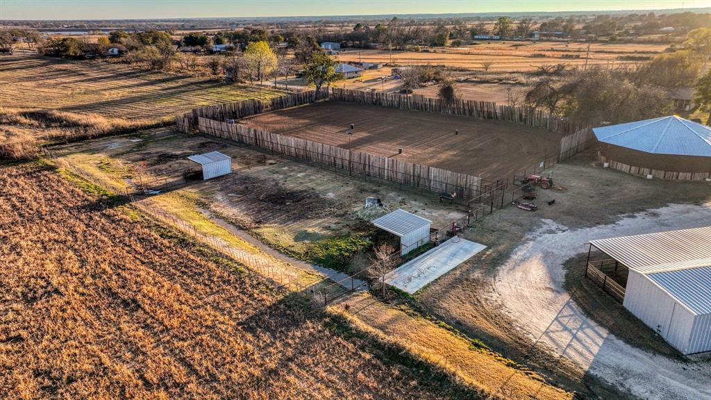 120 Bunkhouse Road Stephenville, TX 76401 - Photo 6 of 40 an aerial view of a house with a lake view