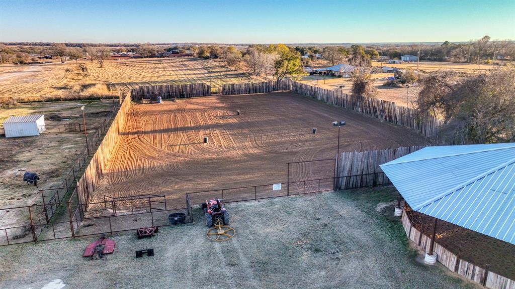 120 Bunkhouse Road Stephenville, TX 76401 - Photo 6 of 40 a view of a terrace with wooden floor