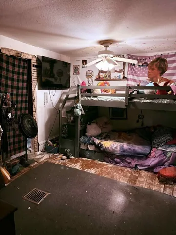 a backyard of a house