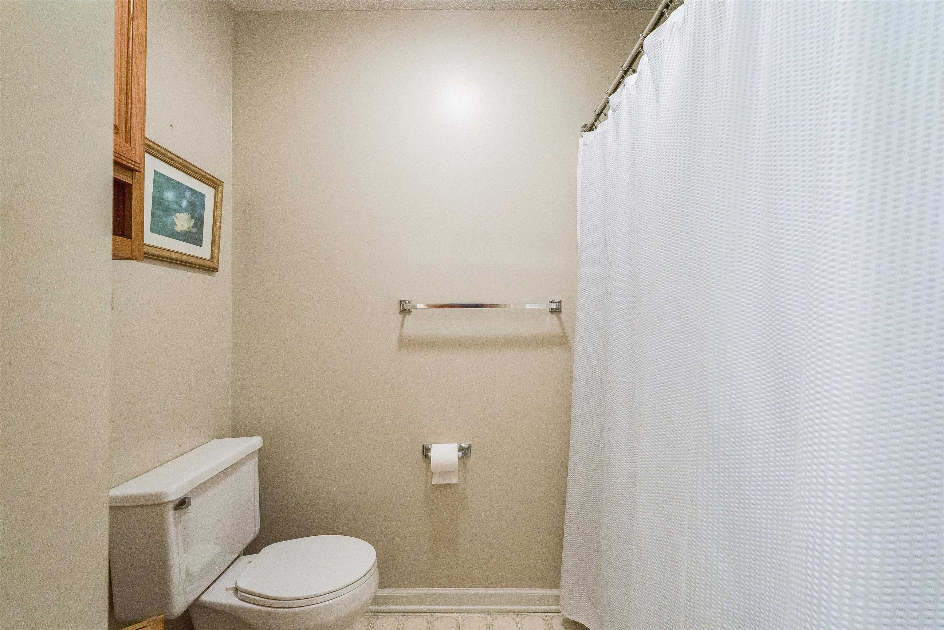 2015 Hampton Drive Waynesboro, VA 22980 - Photo 23 of 31 a white toilet sitting next to a shower curtain