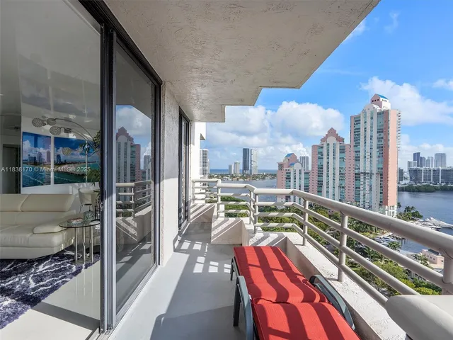 a view of outdoor space with seating area