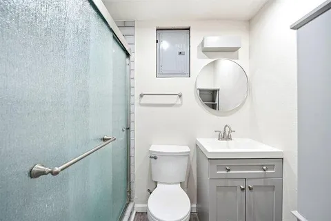 a kitchen with a refrigerator stove and sink