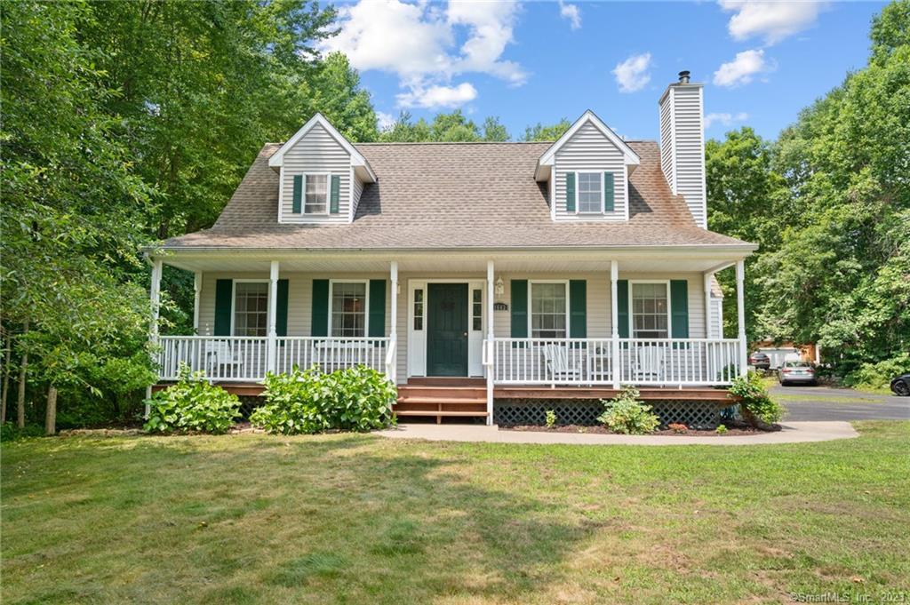 1643 Center Groton Road Ledyard, CT 06339 - Photo 1 of 1 front view of a house with a yard