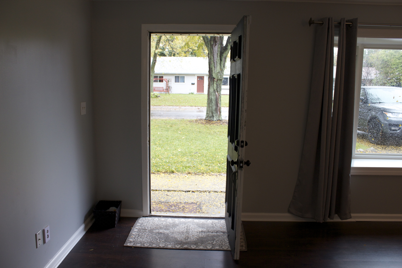 57 Springdale Road Montgomery, IL 60538 - Photo 2 of 19 a view of an entryway with wooden floor