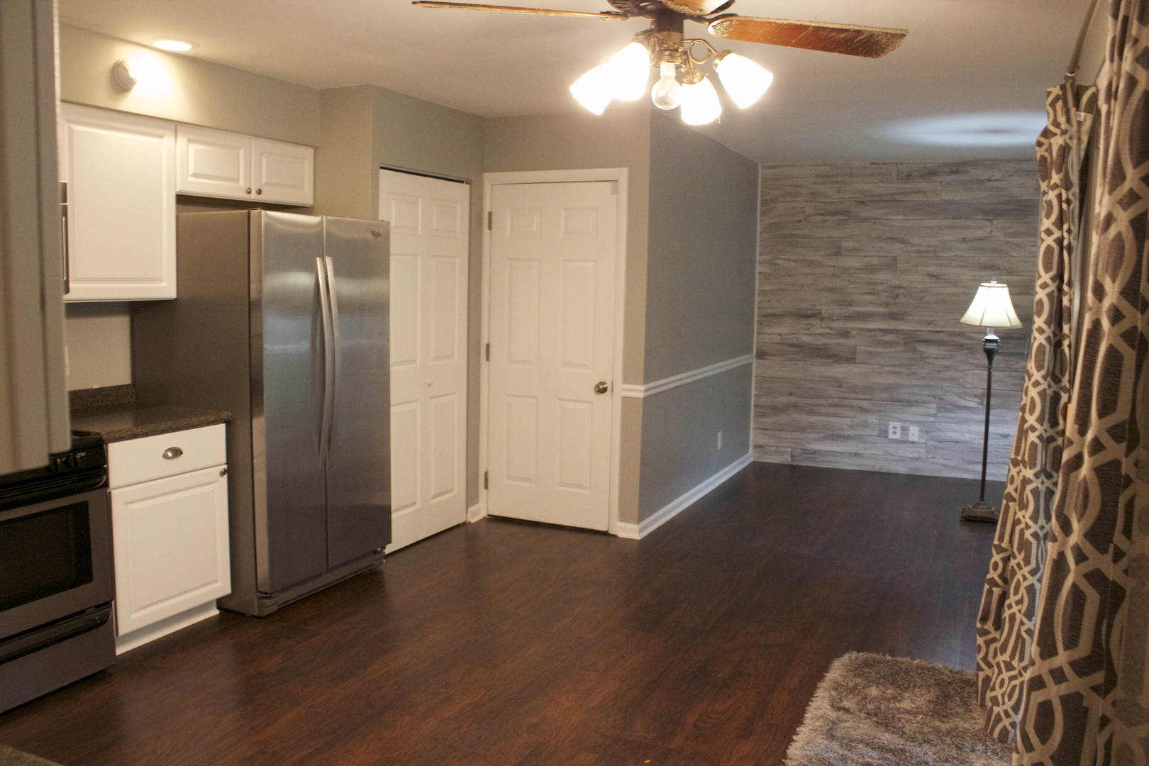 57 Springdale Road Montgomery, IL 60538 - Photo 10 of 19 a kitchen with a refrigerator and a stove top oven