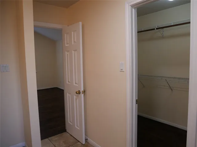 a view of closet
