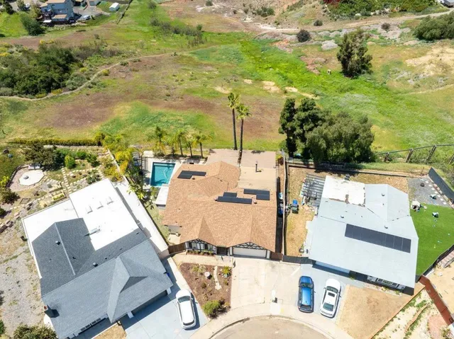 a view of a terrace with seating area