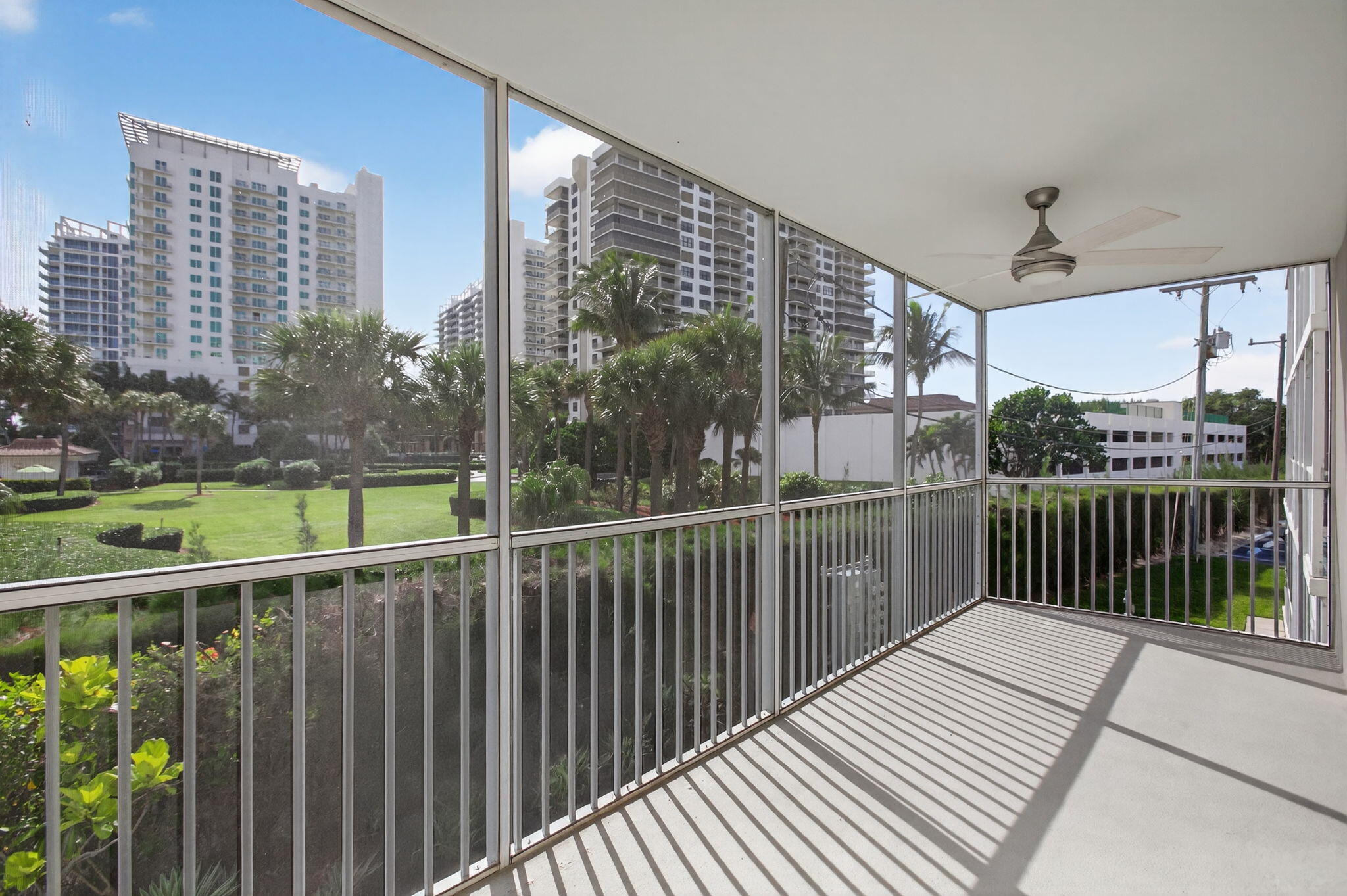 3600 North Ocean Drive, Unit 223 Singer Island, FL 33404 - Photo 24 of 47 a view of a balcony with wooden floor