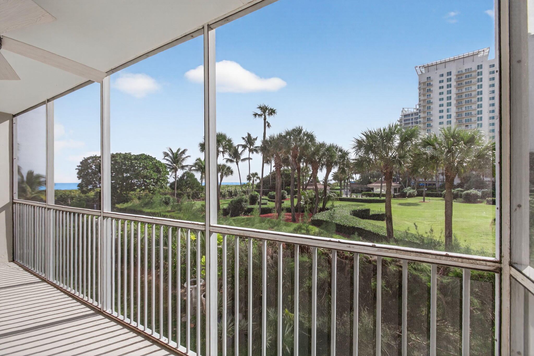 3600 North Ocean Drive, Unit 223 Singer Island, FL 33404 - Photo 30 of 47 a view of a balcony with yard