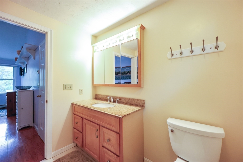 4 Rainbow Drive Medway, MA 02053 - Photo 24 of 42 a bathroom with a sink and a mirror