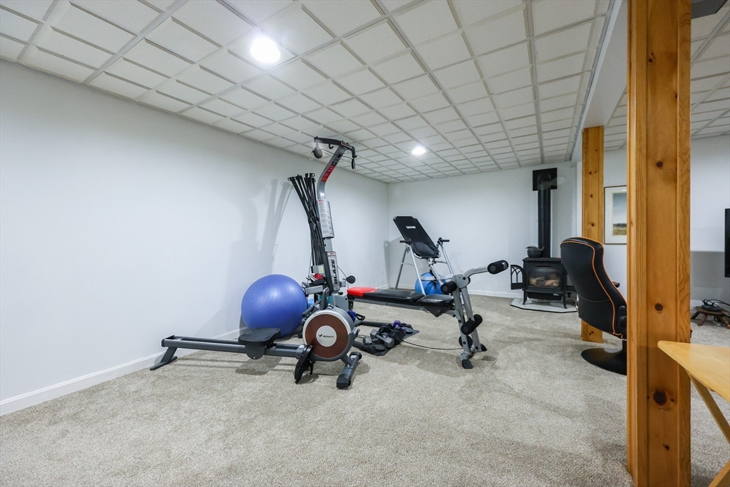 4 Rainbow Drive Medway, MA 02053 - Photo 35 of 42 a view of a room with gym equipment