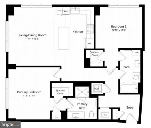 $3,020 | 4851 Ellin Road, Unit G02, Hyattsville, MD 20784