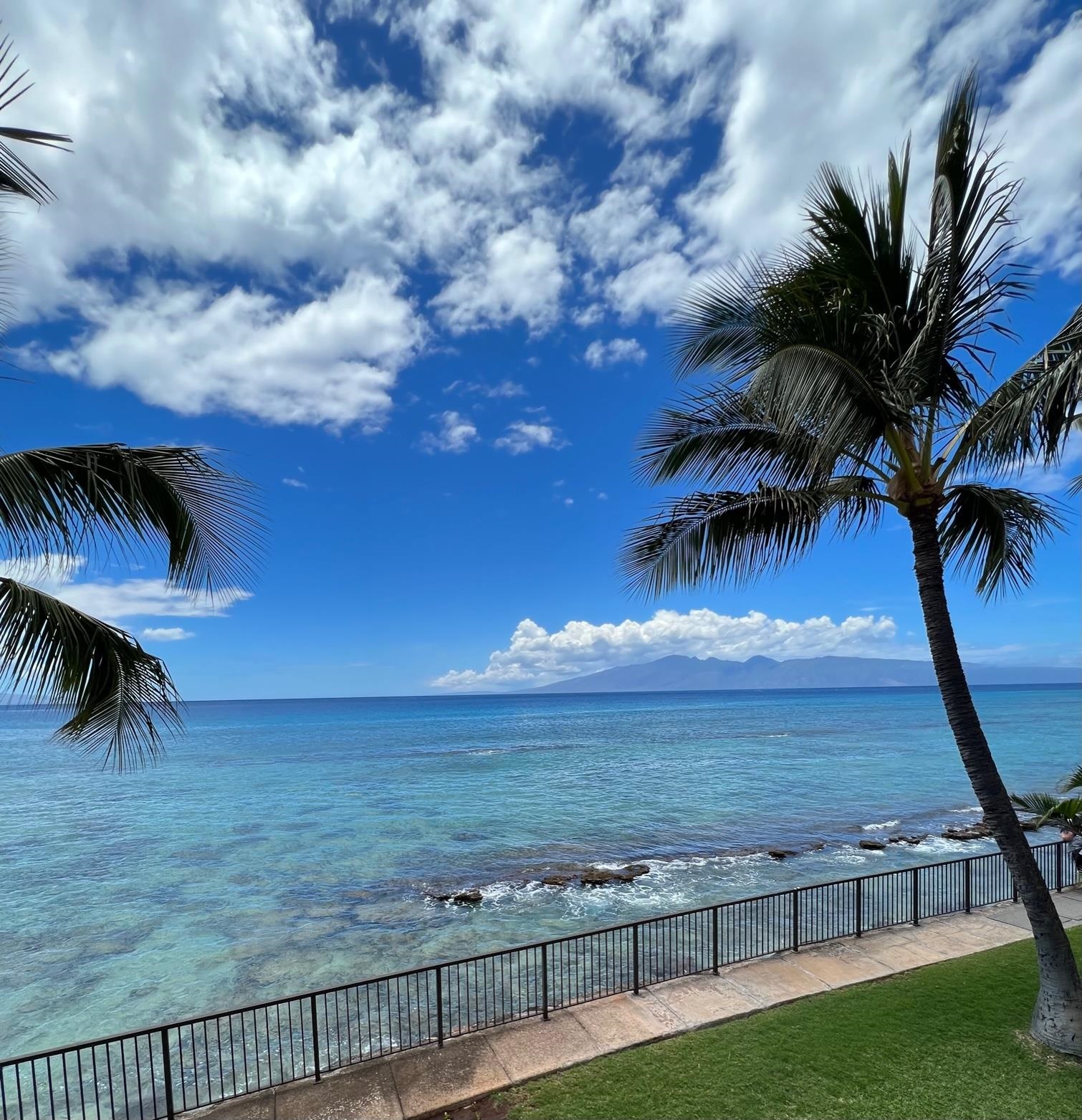 3823 Lower Honoapiilani Road, Unit 211 Lahaina, HI 96761 - Photo 31 of 34 a view of an ocean from a balcony