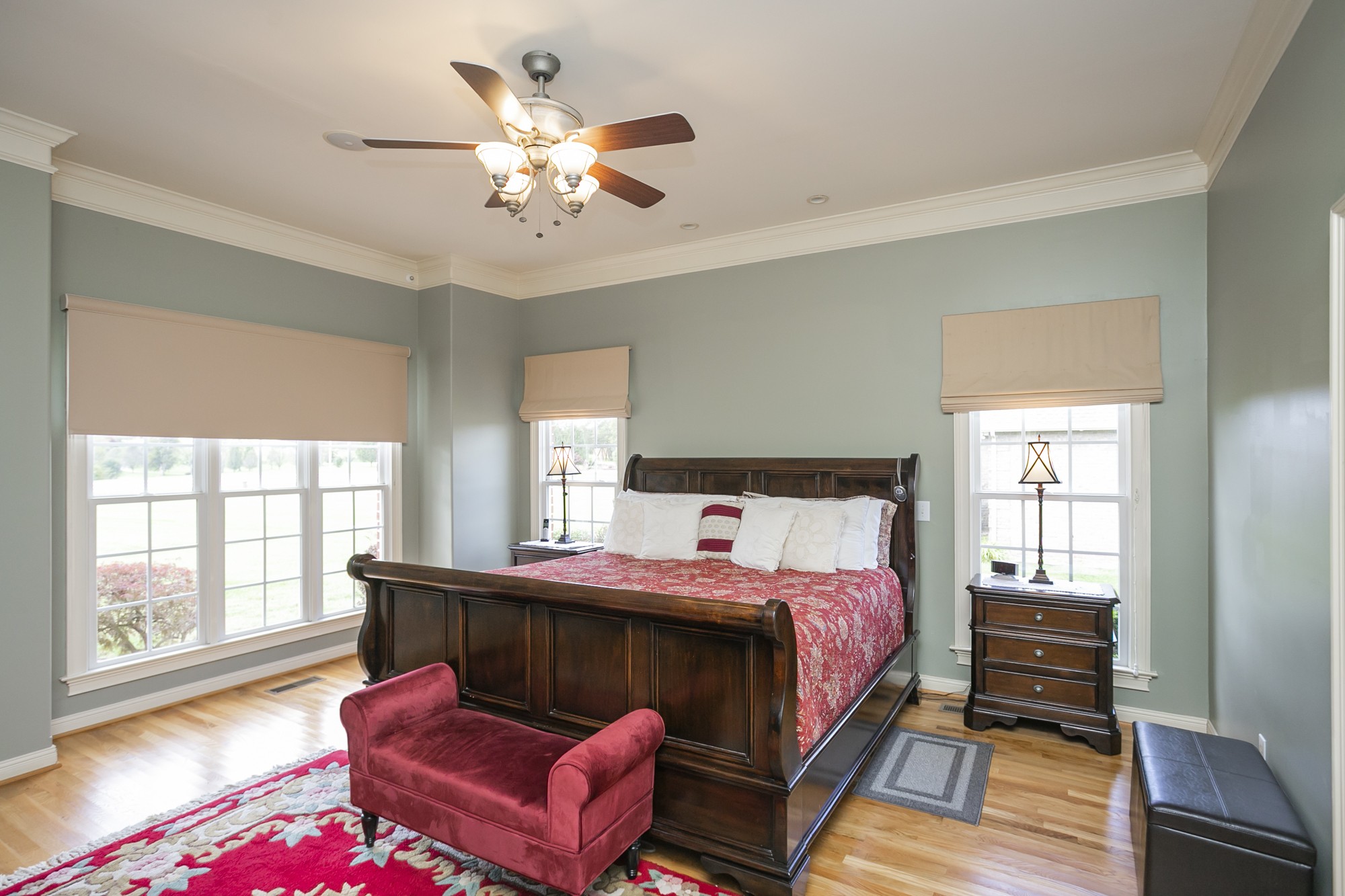 184 Rock Bridge Road Gallatin, TN 37066 - Photo 19 of 50 a bedroom with a bed and wooden floor