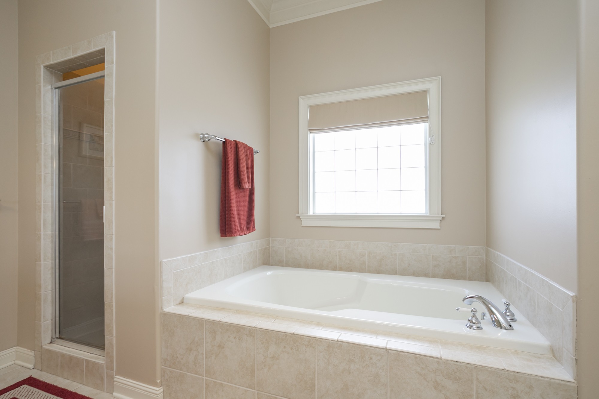 184 Rock Bridge Road Gallatin, TN 37066 - Photo 23 of 50 a white bath tub sitting next to a small window