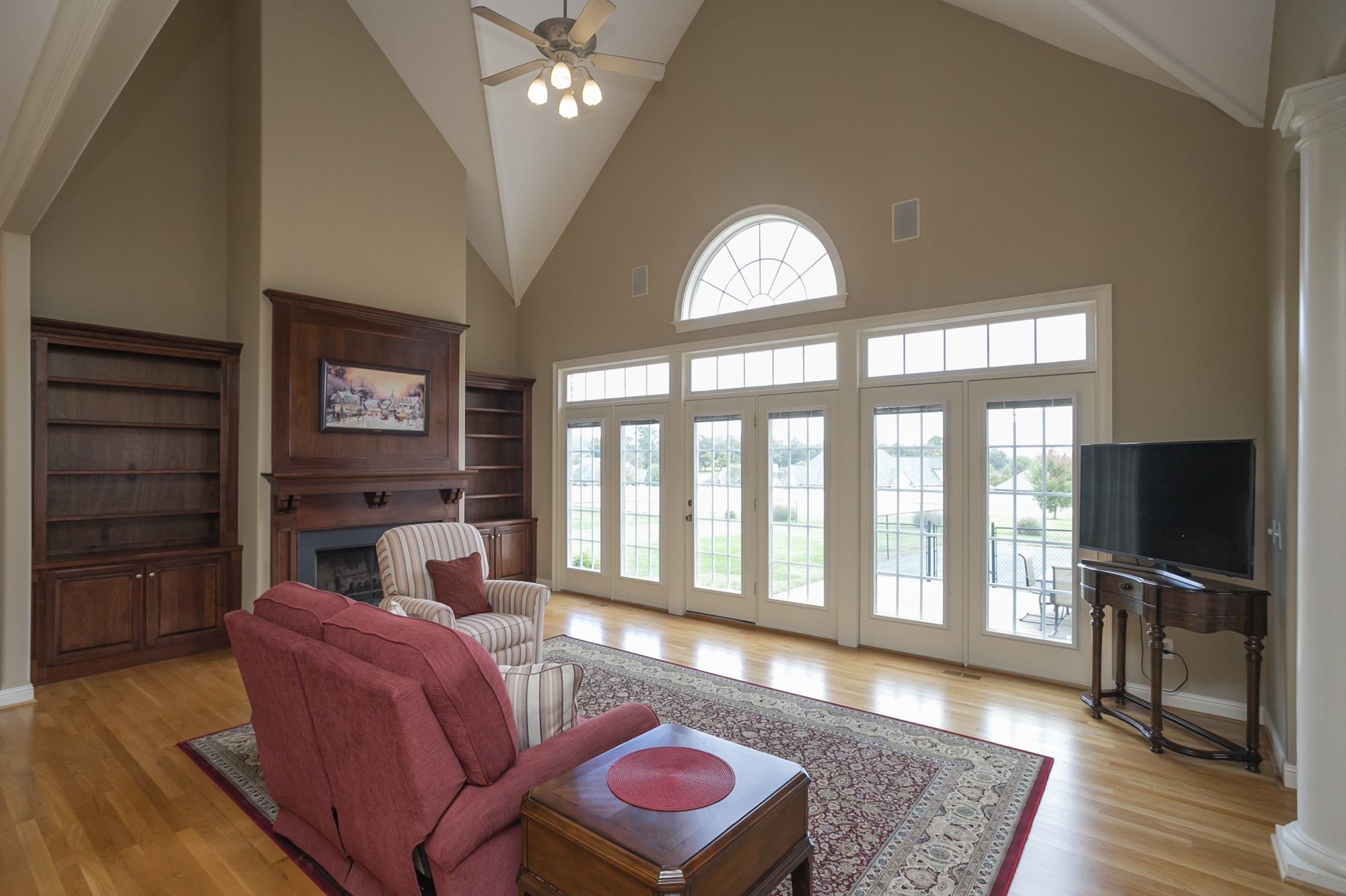184 Rock Bridge Road Gallatin, TN 37066 - Photo 6 of 50 a living room with furniture and a flat screen tv