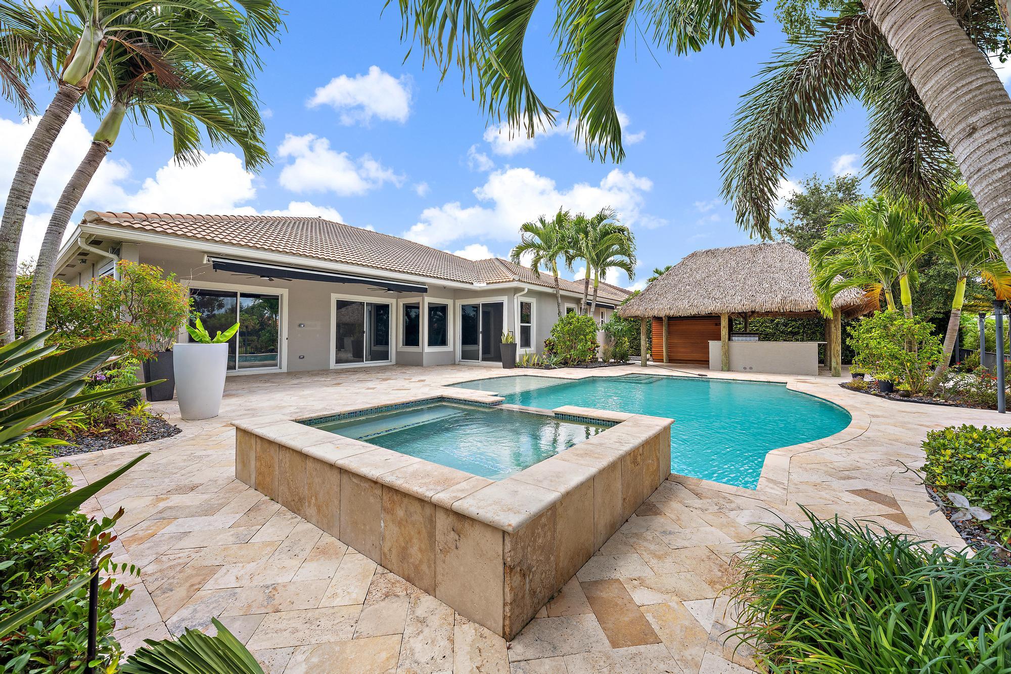 340 Rudder Cay Way Jupiter, FL 33458 - Photo 39 of 87 Pool & Back Exterior