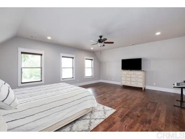 0 Firewater Julian, CA 92036 - Photo 13 of 16 a bedroom with a bed and a flat screen tv