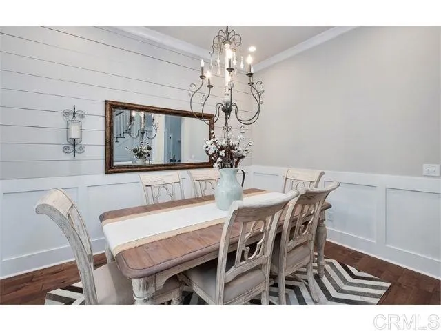 0 Firewater Julian, CA 92036 - Photo 7 of 16 a view of a dining room with furniture and chandelier