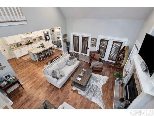 0 Firewater Julian, CA 92036 - Photo 8 of 16 a living room with furniture and a flat screen tv