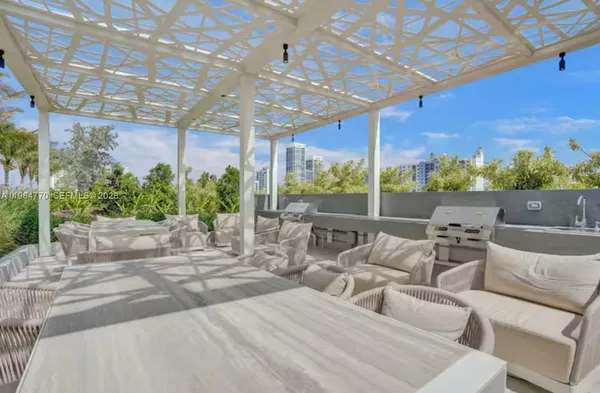 a room with gym equipment and a large window