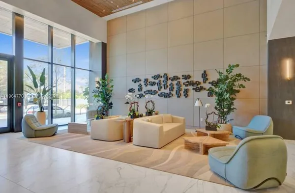 a view of a city with tall buildings