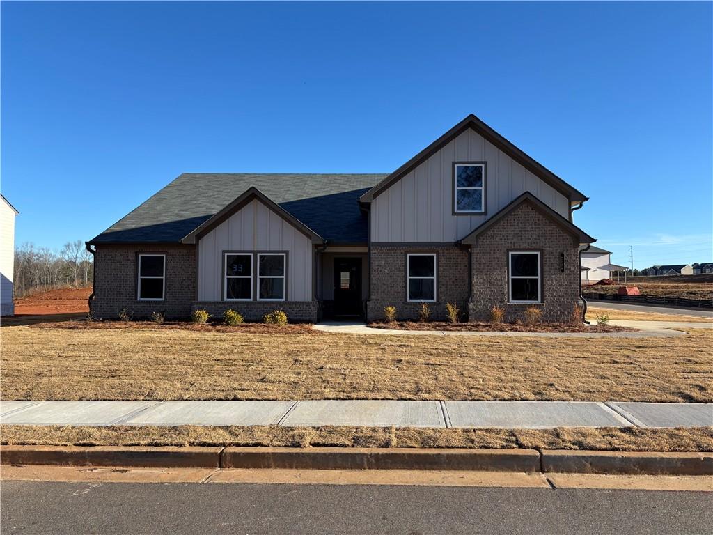 a large house with a outdoor space