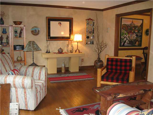 8609 Harbor Drive Raleigh, NC 27615 - Photo 6 of 25 Beautiful woodwork, hardwood floors...warm, welcoming house in Crosswinds..