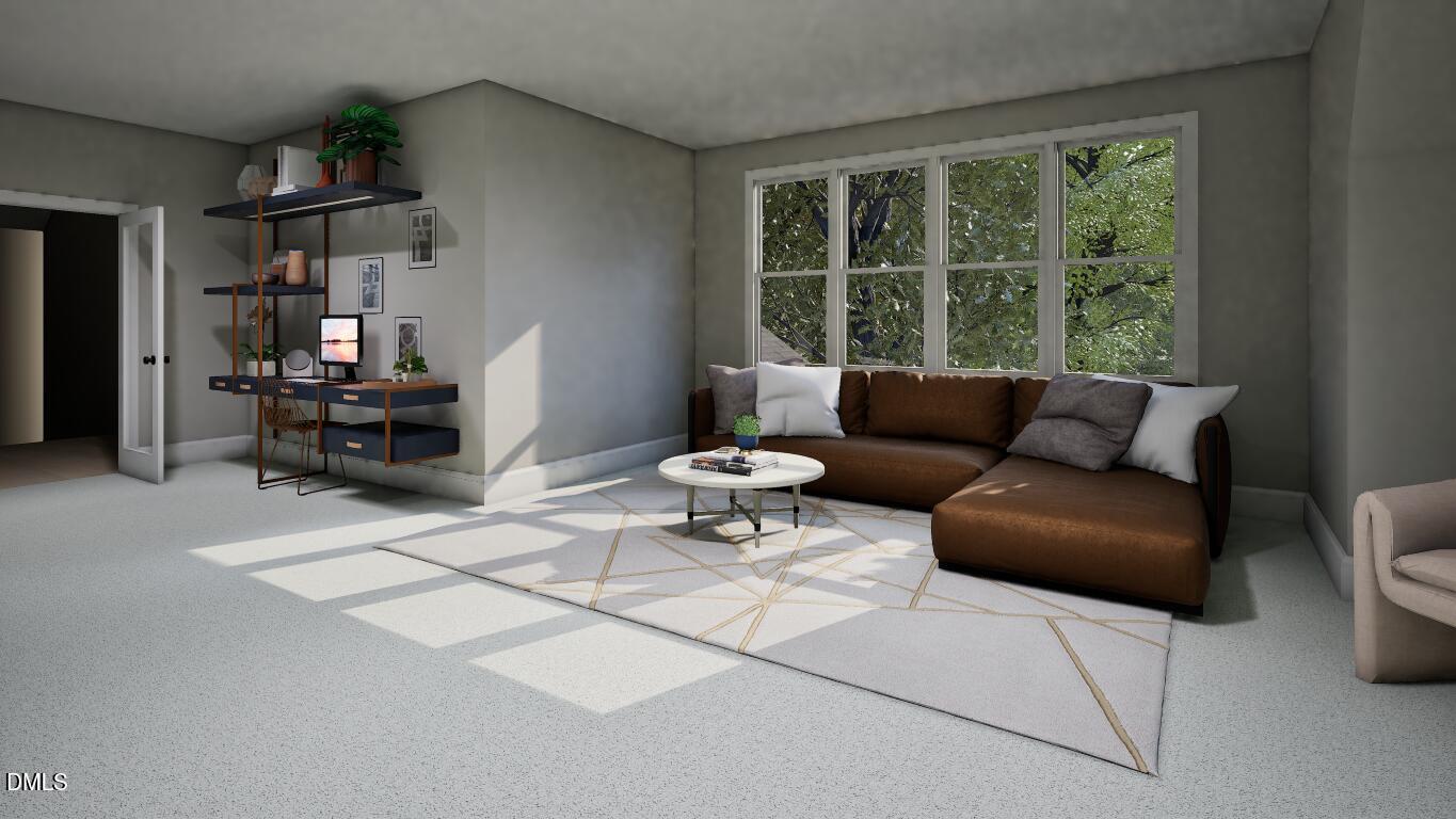 7429 Summer Tanager Trail Raleigh, NC 27614 - Photo 34 of 43 a living room with furniture and a window