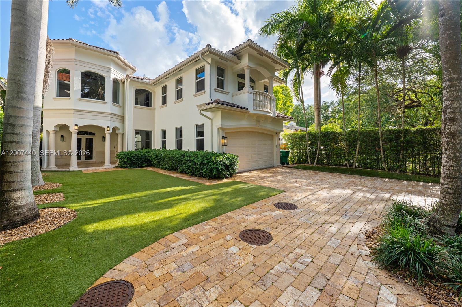 4065 Battersea Road Miami, FL 33133 - Photo 37 of 39 a front view of a house with garden