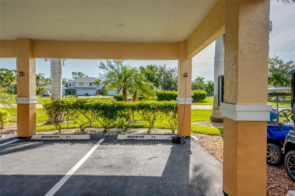 2090 Matecumbe Key Road, Unit 1202 Punta Gorda, FL 33955 - Photo 30 of 42 a view of swimming pool with outdoor seating
