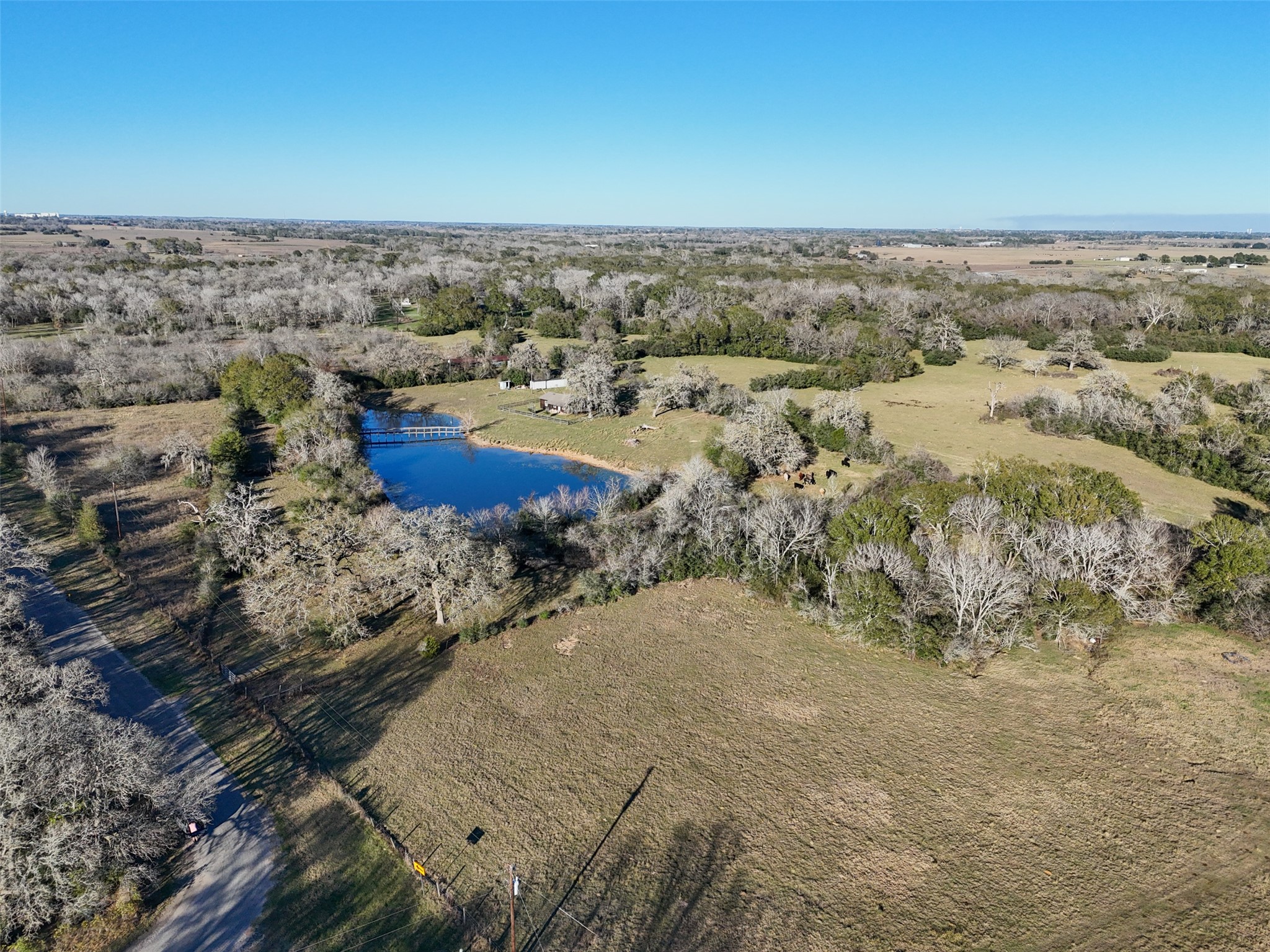 0 Jozwiack Prairie View Prairie View, TX 77445 - Photo 5 of 8 a view of a dry yard with trees