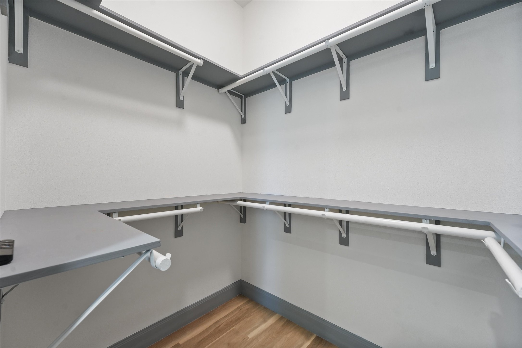 200 Canary Street Point Blank, TX 77364 - Photo 19 of 25 a view of a room with racks on the wall