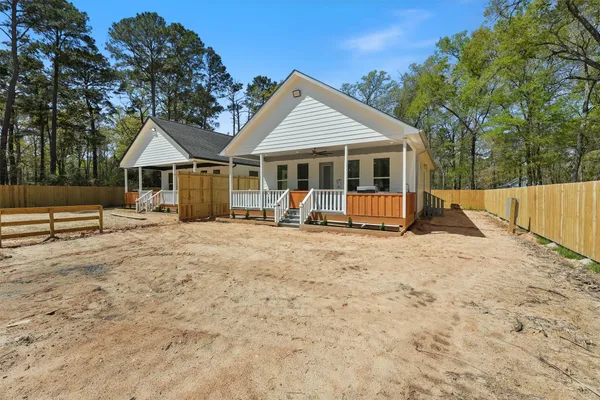a front view of a house with a porch