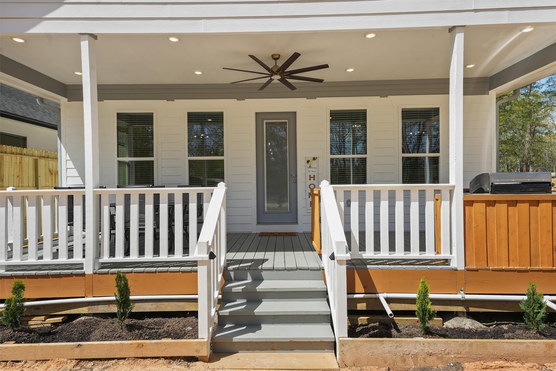 200 Canary Street Point Blank, TX 77364 - Photo 5 of 25 a front view of a house with a porch
