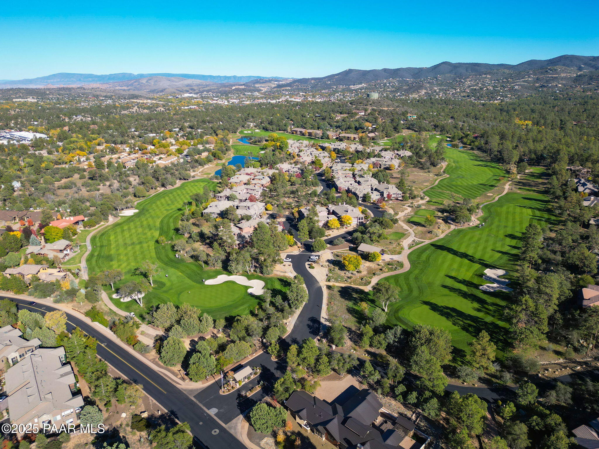 1716 Alpine Meadows Lane, Unit 305 Prescott, AZ 86303 - Photo 44 of 49 an aerial view of a city