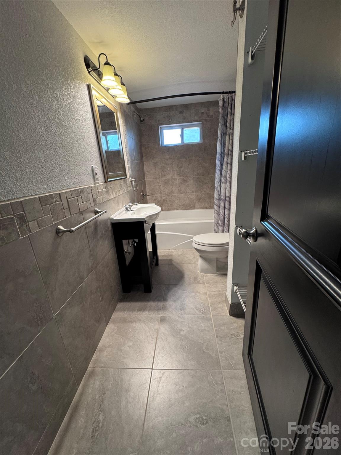 136 St John Zion Road Rutherfordton, NC 28139 - Photo 14 of 29 a bathroom with a sink a toilet and a mirror